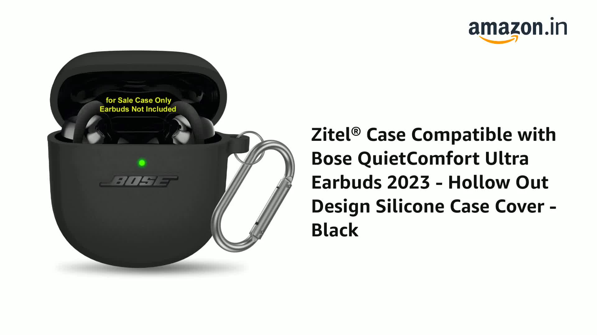 Zitel® Case Compatible with Bose QuietComfort Ultra Earbuds 2023